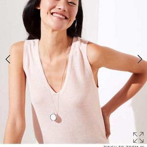 2/$30 Reversible Stone Locket Pendant Necklace